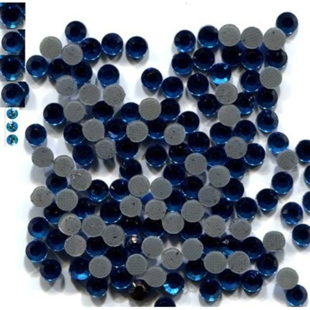 Rhinestones PEACOCK 2mm 6ss Hot Fix 144 Pc 1 gross